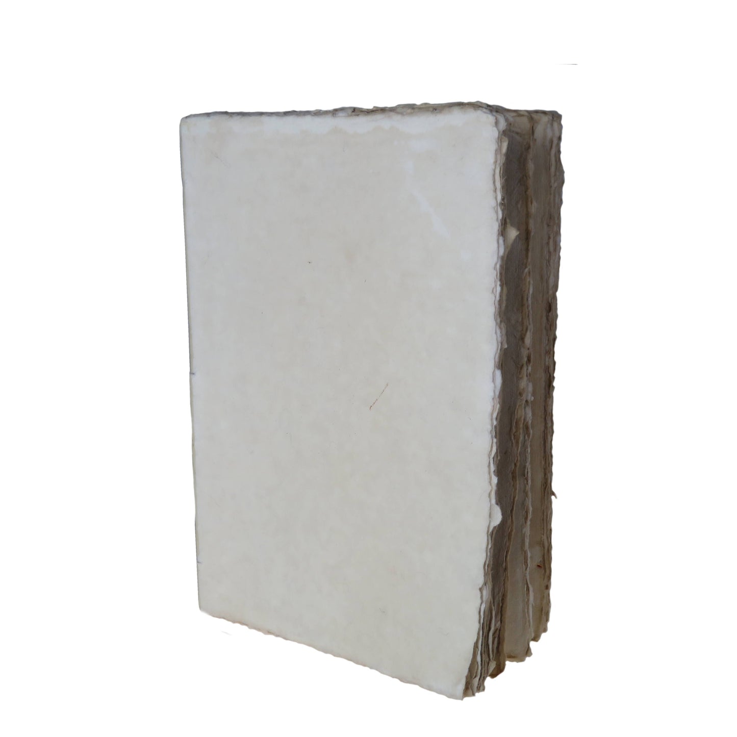 Vintage antique book-style plain parchment paper notebook : A5 15 x 20 cm