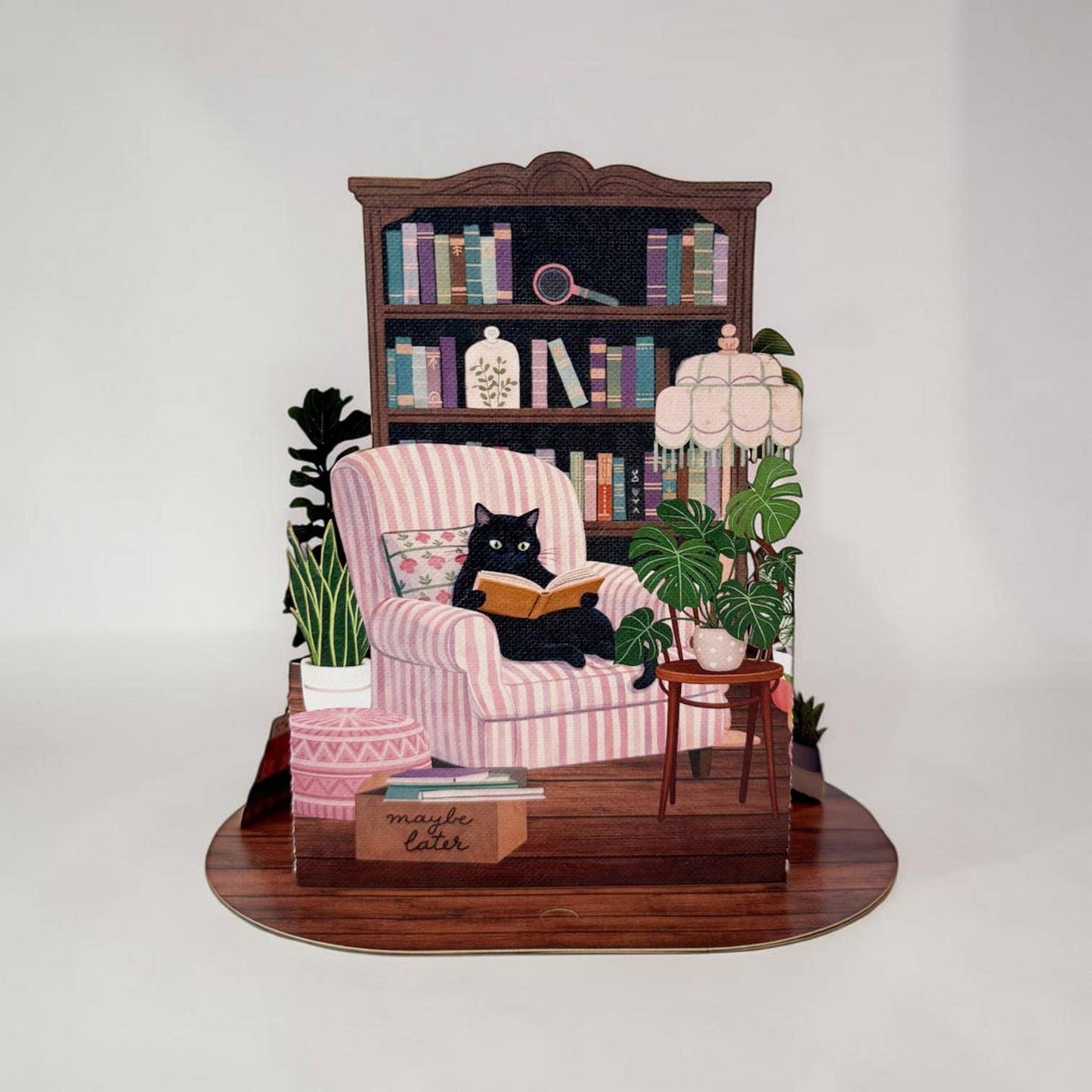 LTC007 — Cosy Cat Corner Pop-Up Card