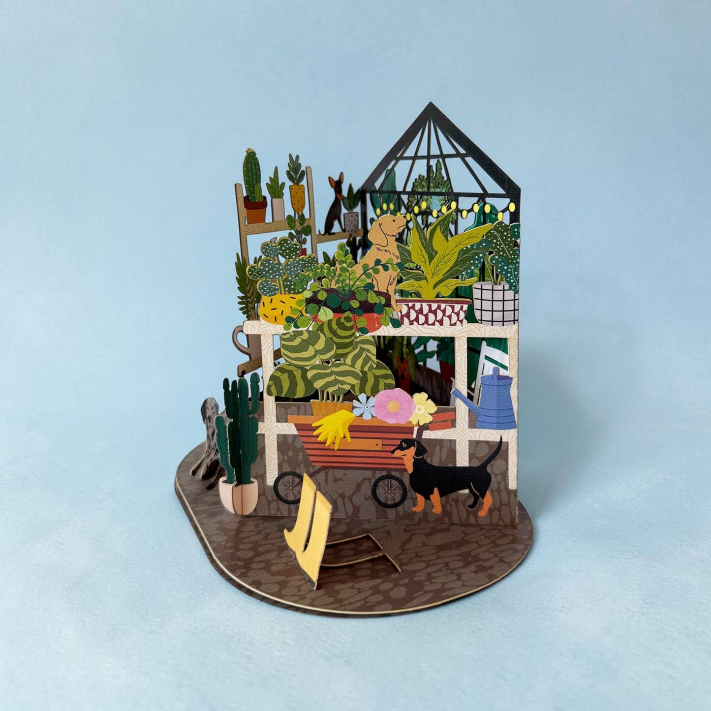 LTC004 — Botanical Pets Pop-Up Card