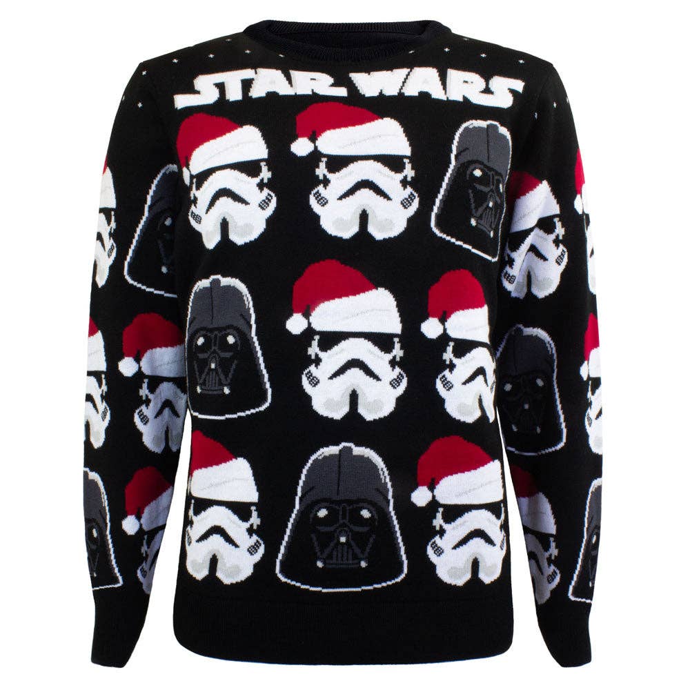 Star Wars Vader Knitted Jumper: Medium