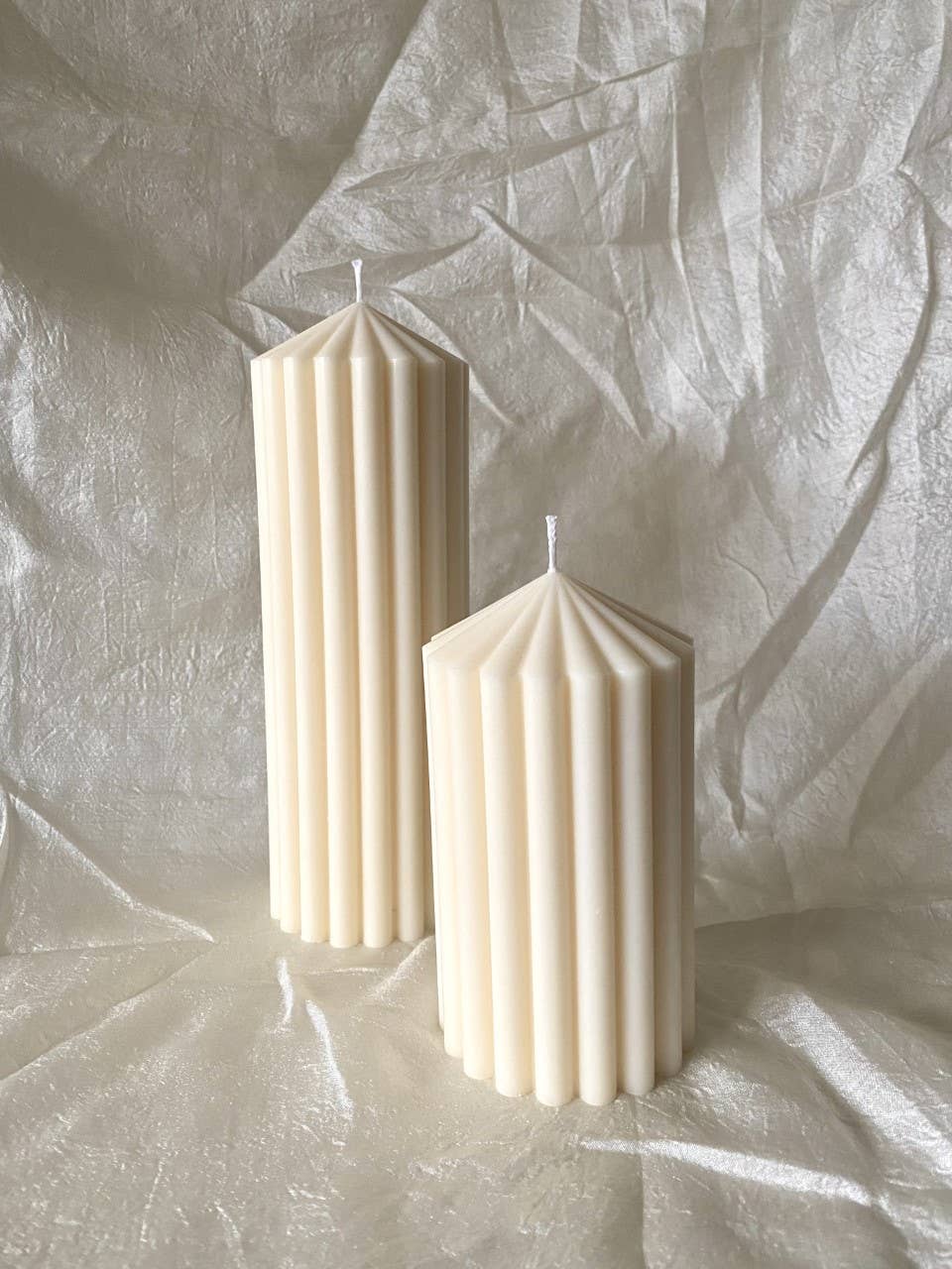 Candle - Twins set: Cream