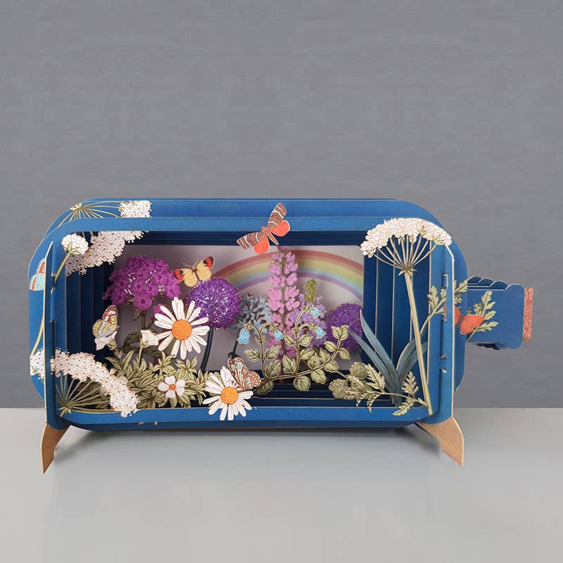 Message in a Bottle Pop Up Card