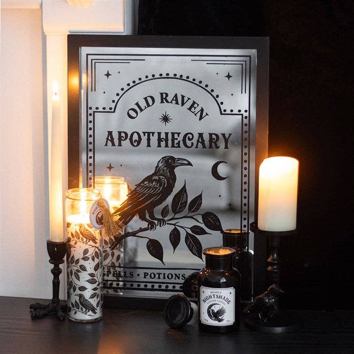 Raven Claw Taper Candle Holder