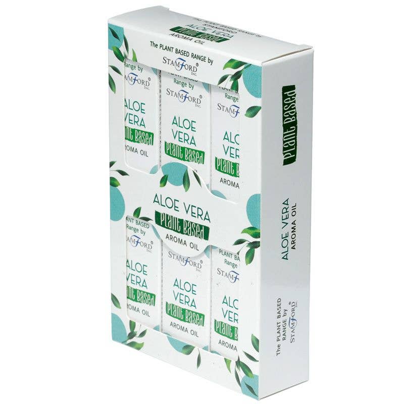 Pack of 6 Plant Based Aroma Oil - Aloe Vera