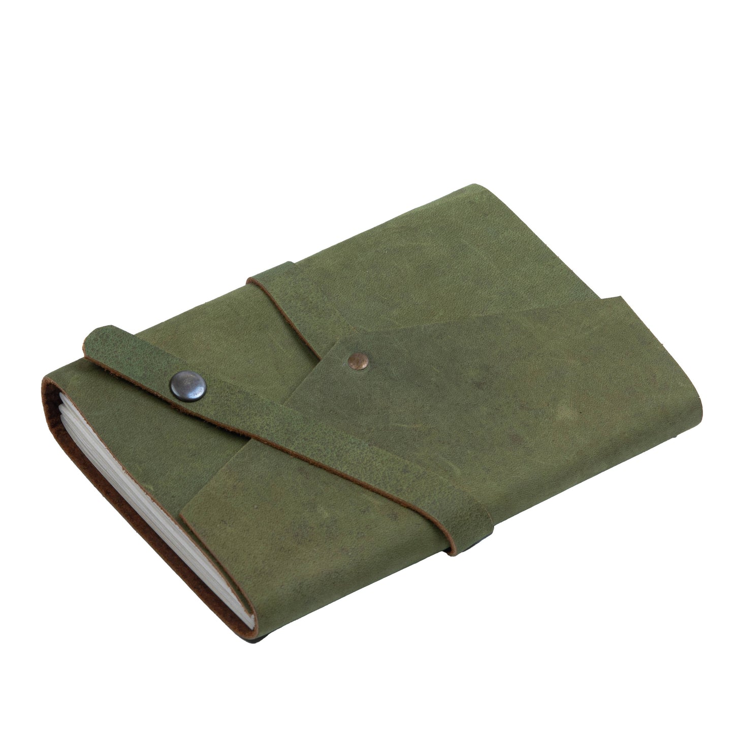 Leather journal diary with Unruled/Ruled page Travel journal: Lined