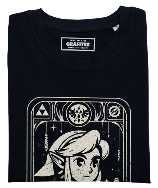 Black The Hero T-shirt 100% organic cotton GOTS