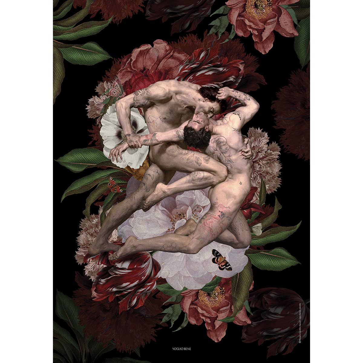 GIANNI AND CAPOCCIO A4 POSTER