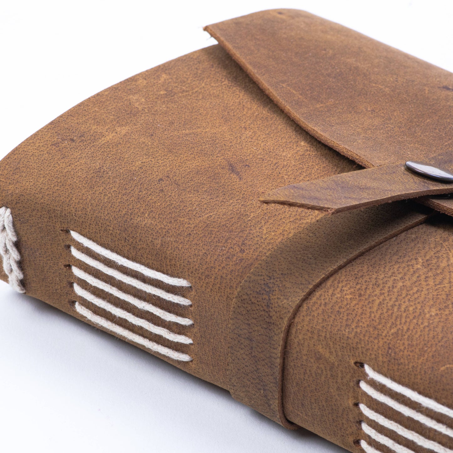 Leather journal diary with Unruled/Ruled page Travel journal: Unlined
