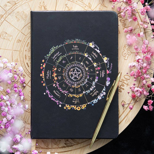 Pagan Wheel of the Year A5 Notebook