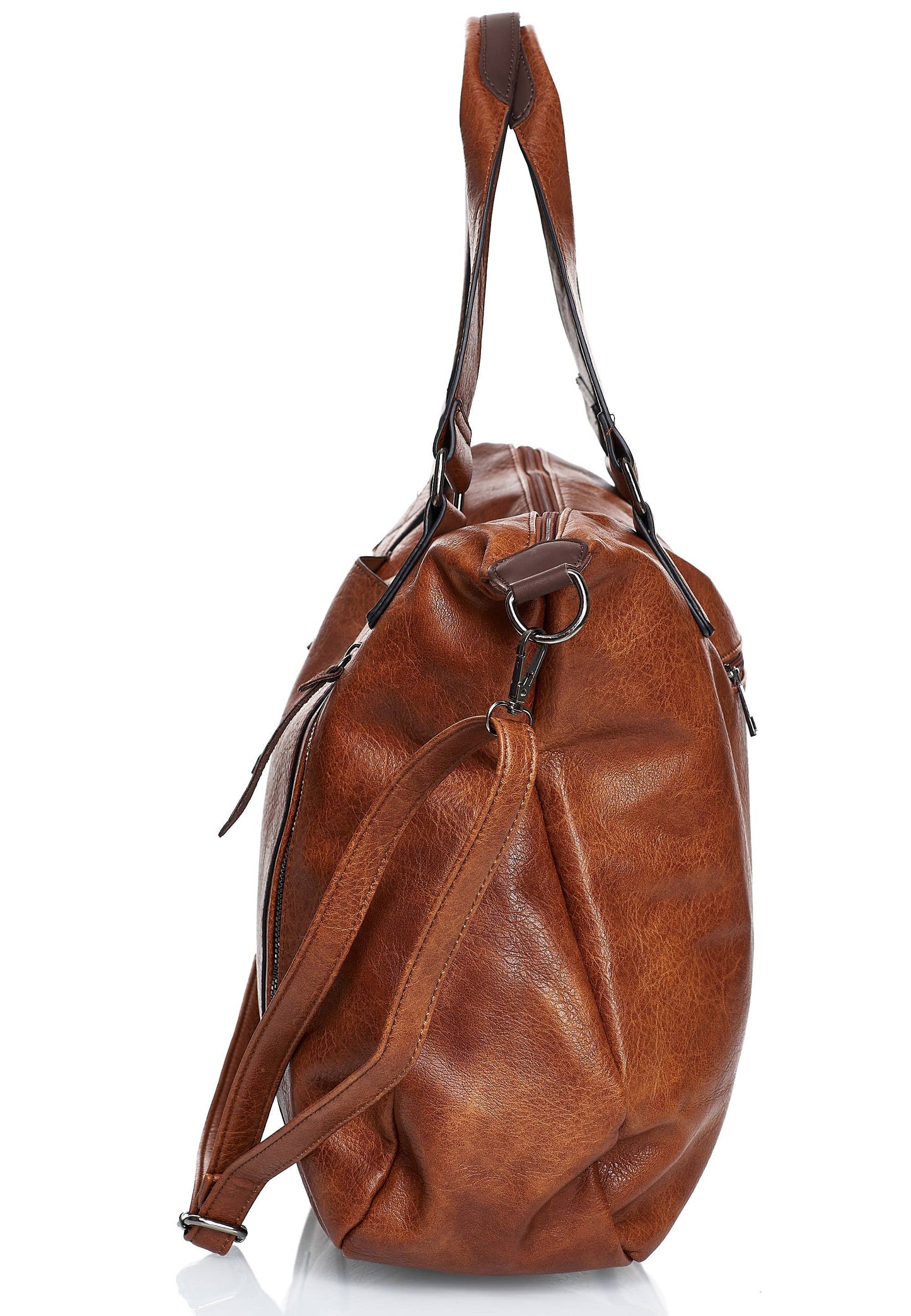 Shopper 'COLMA' - with many compartments and extra space: Black