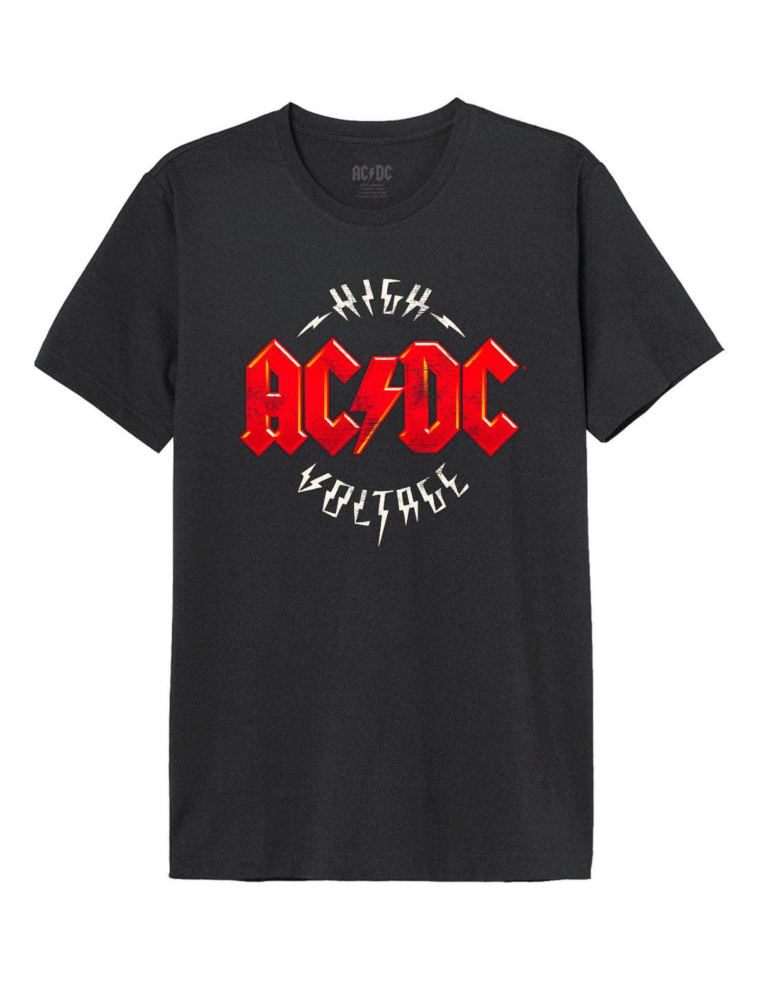 AC/DC T-shirt - AC/DC High Voltage: Black / L