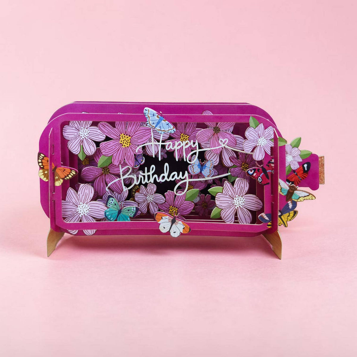MIB386 - Butterfly Birthday Blooms