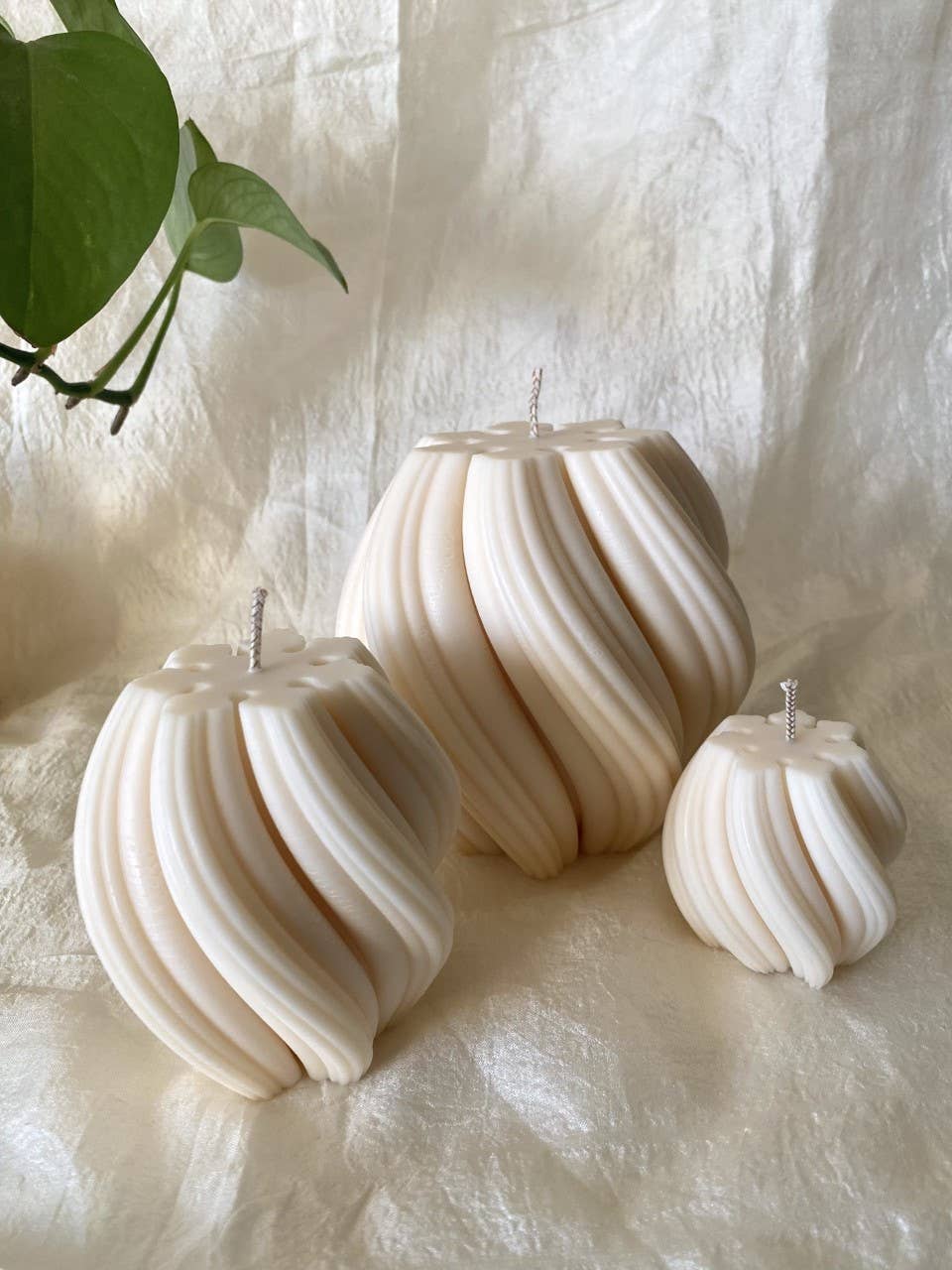 Candle - Lola midi: Cream