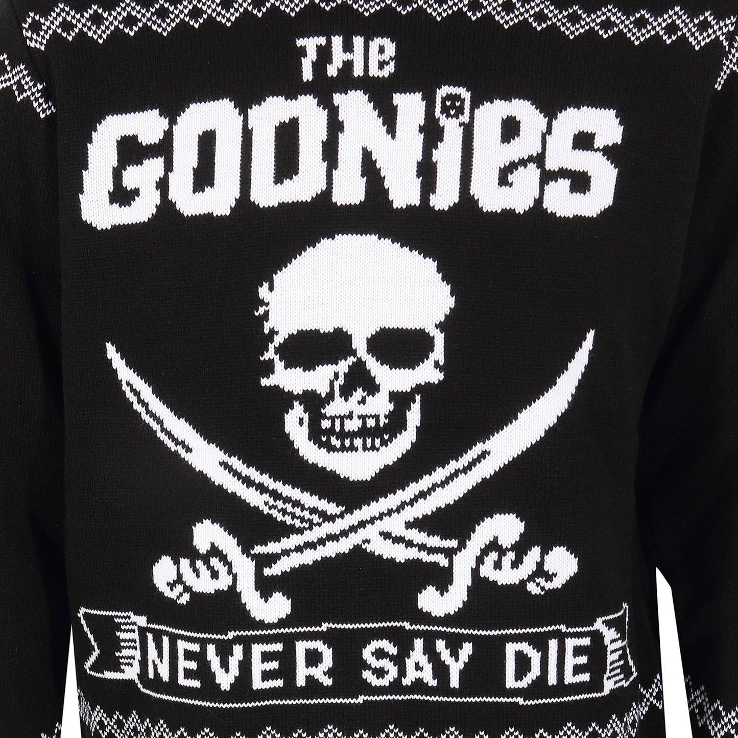 Goonies Never Say Die Knitted Jumper: Large