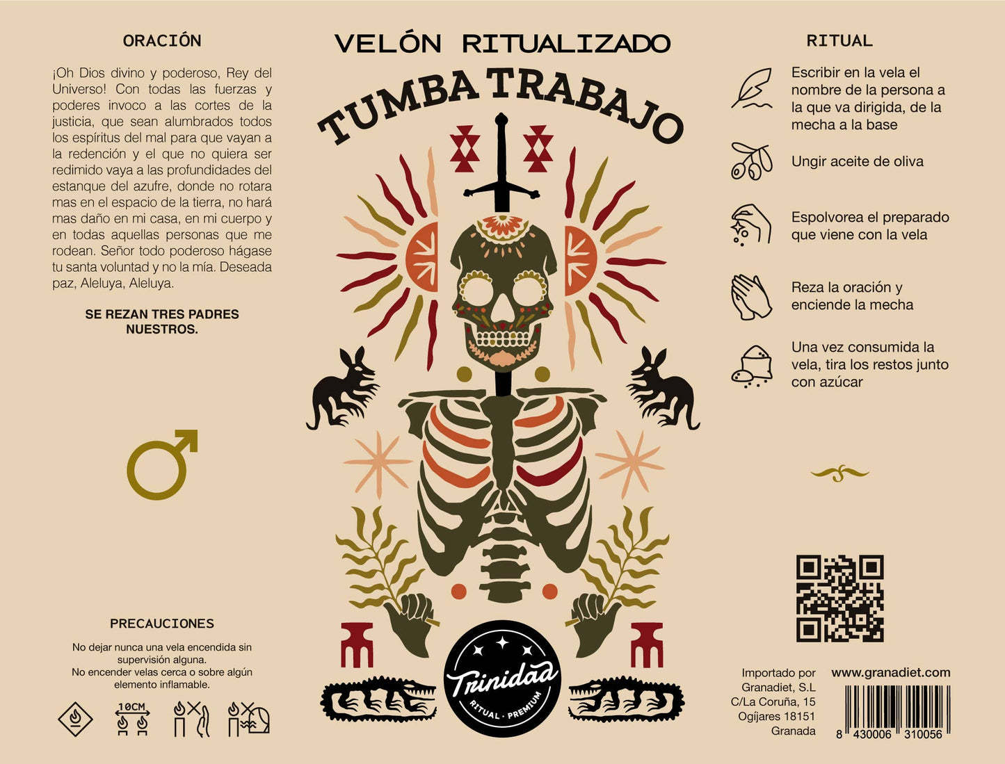 Ritualized Candle Tomb Work