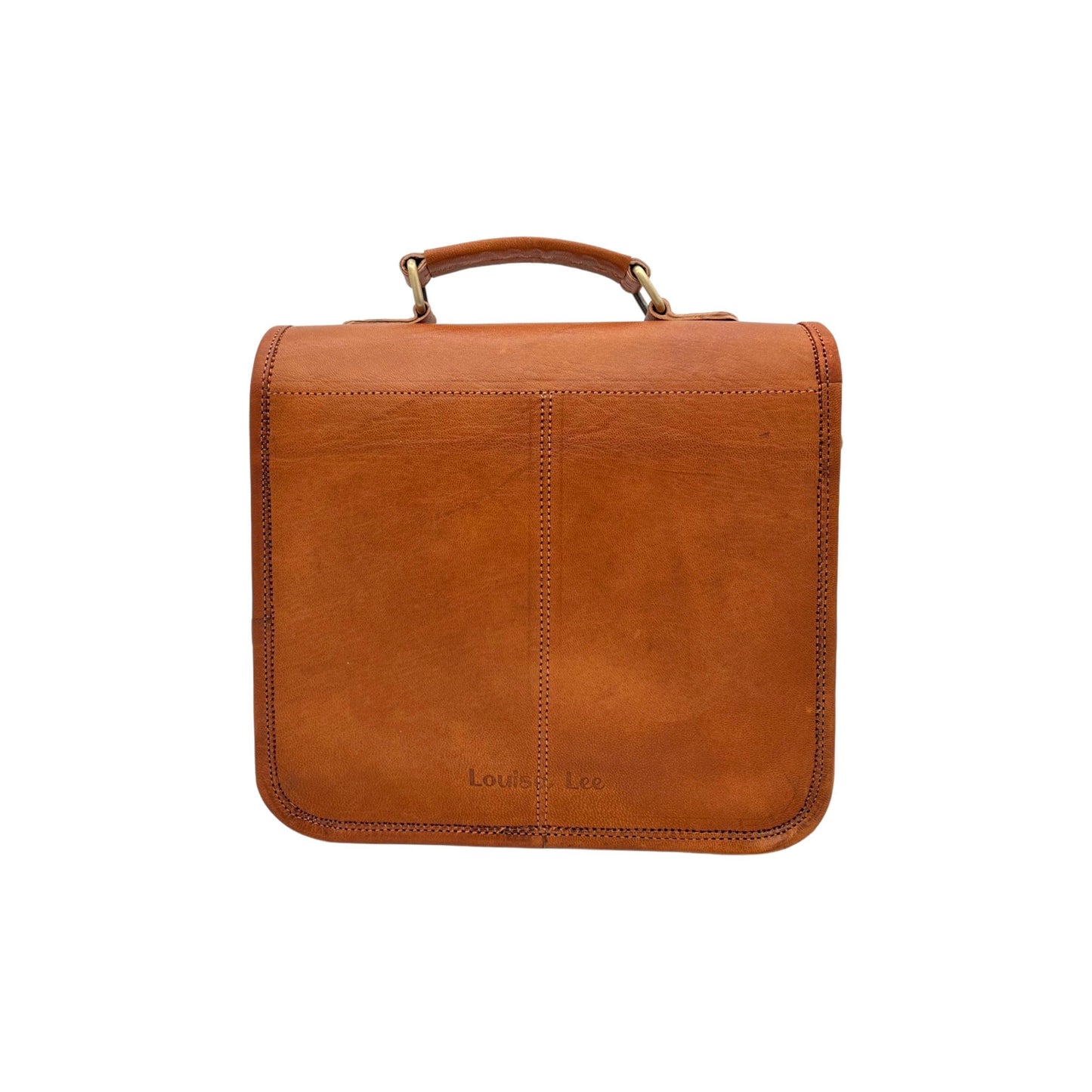 Mahi Genuine Goatskin Leather Briefcase 26 cm