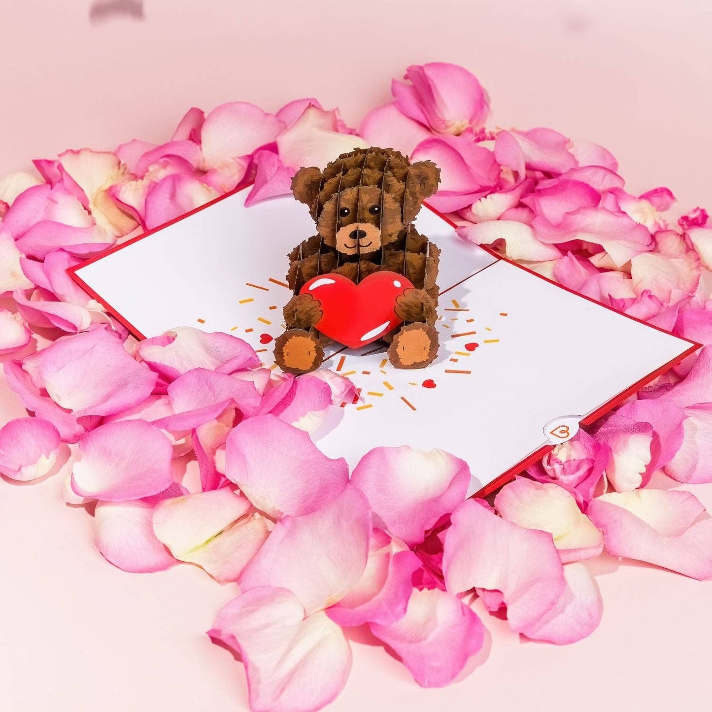 Teddy with heart pop-up card | greeting card, greeting card