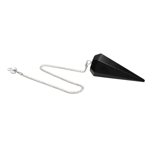 Faceted Tourmaline Pendulum (FAC55)