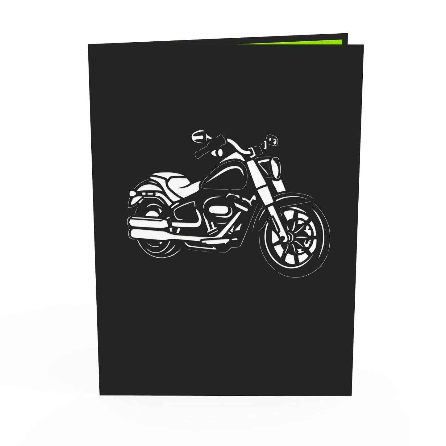 Motorcycle pop-up card | 3D birthday card, greeting card