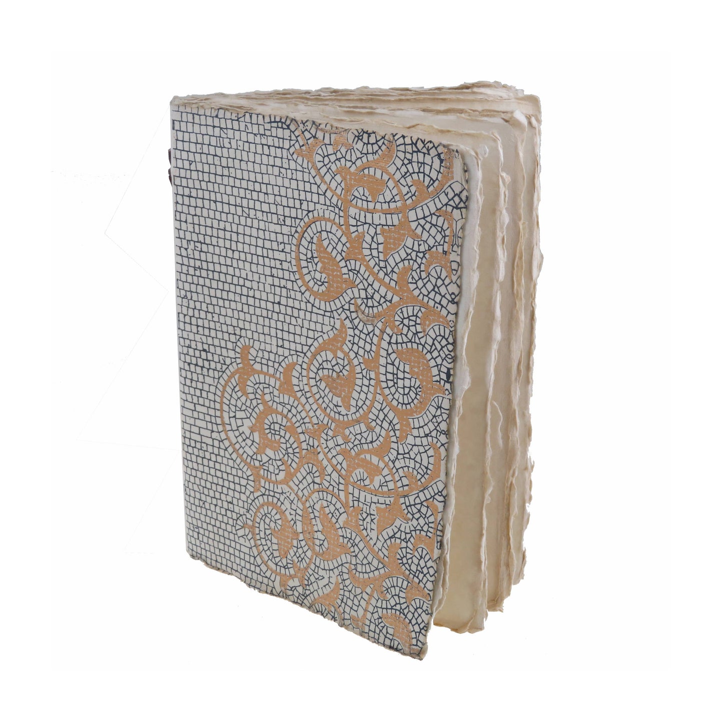 Classic Interlacing Parchment Notebook: 15 x 20 cm A5