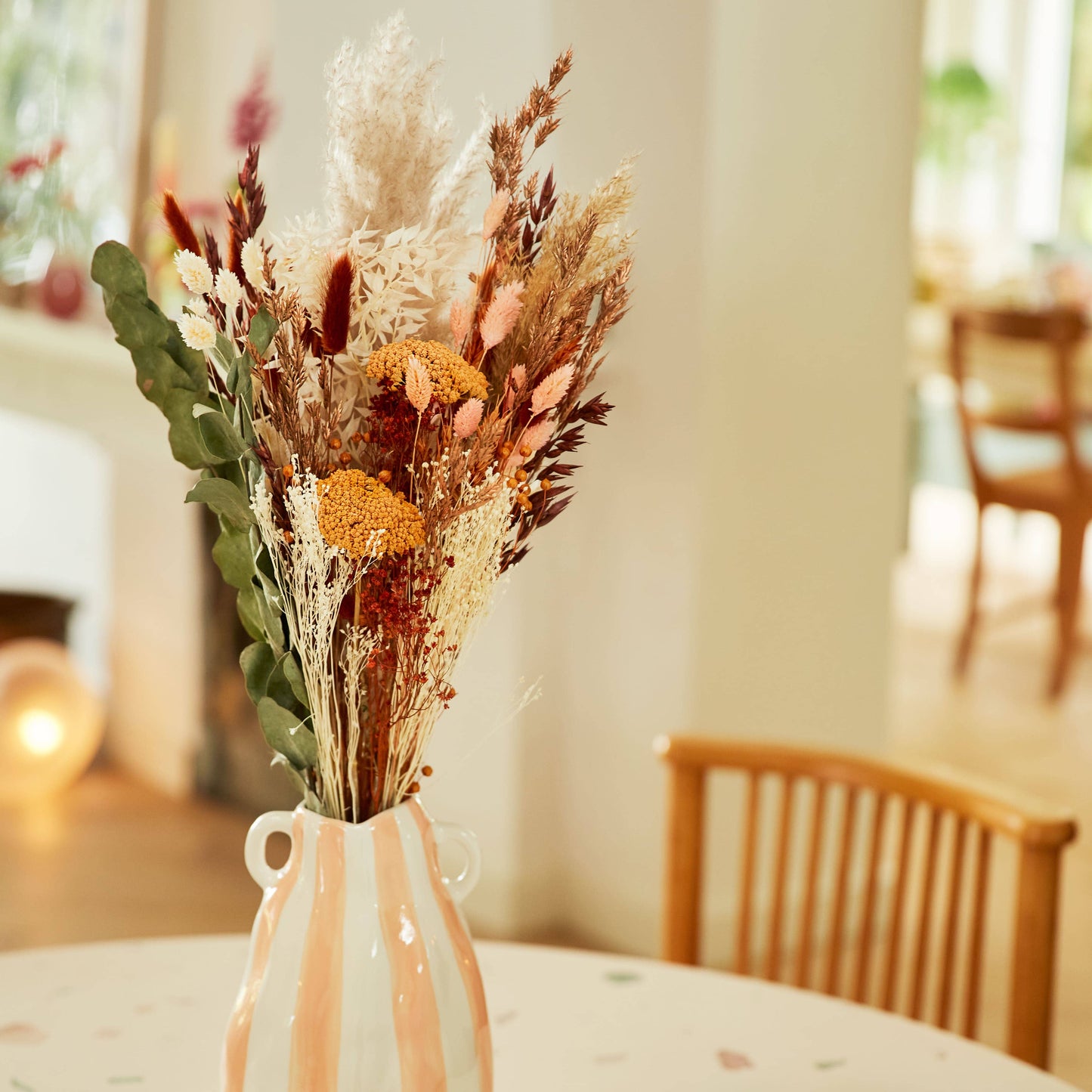 Dried Flowers - Field Bouquet Exclusive Sweet Caramel: Medium