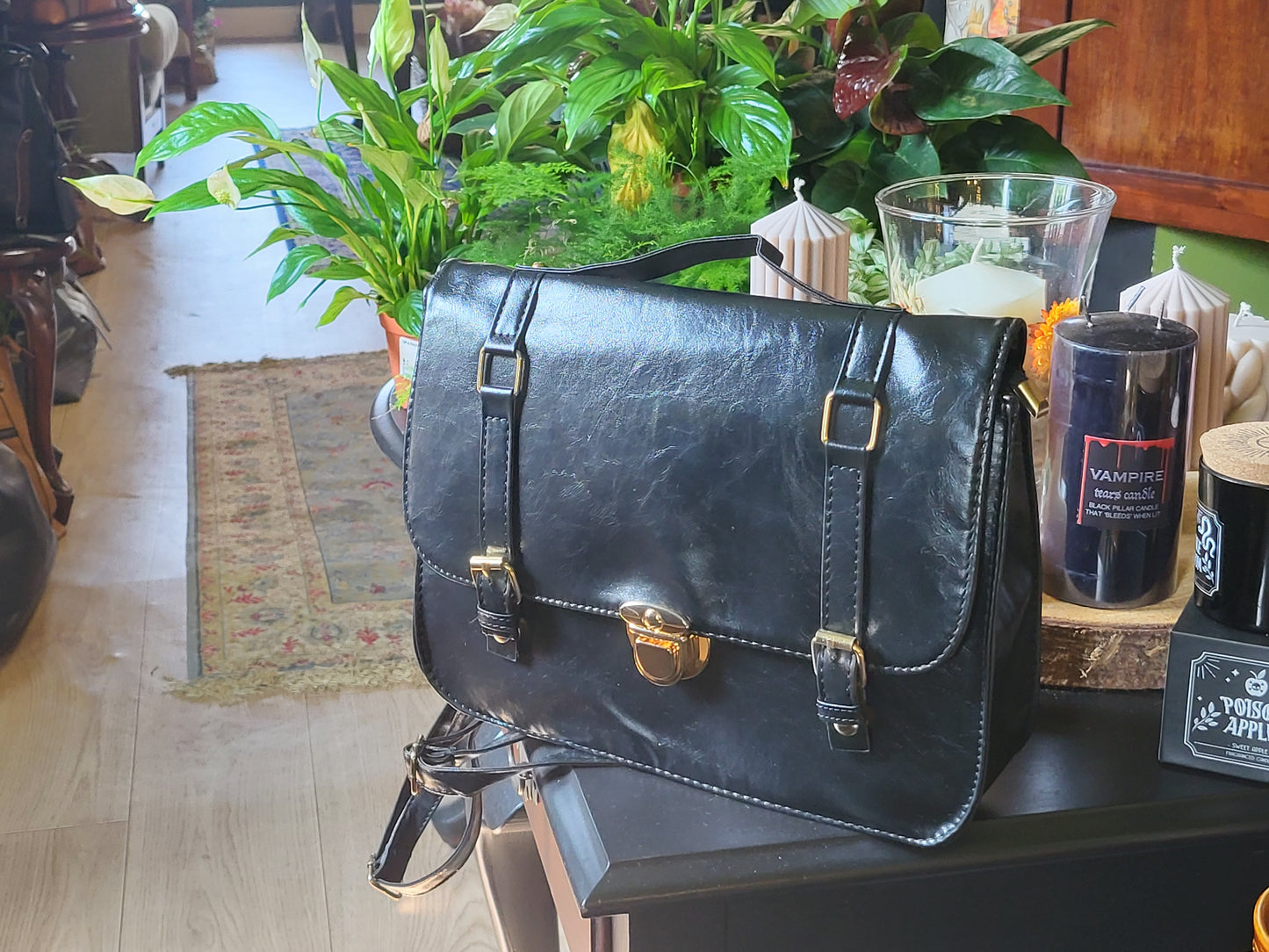 Vintage briefcase bag