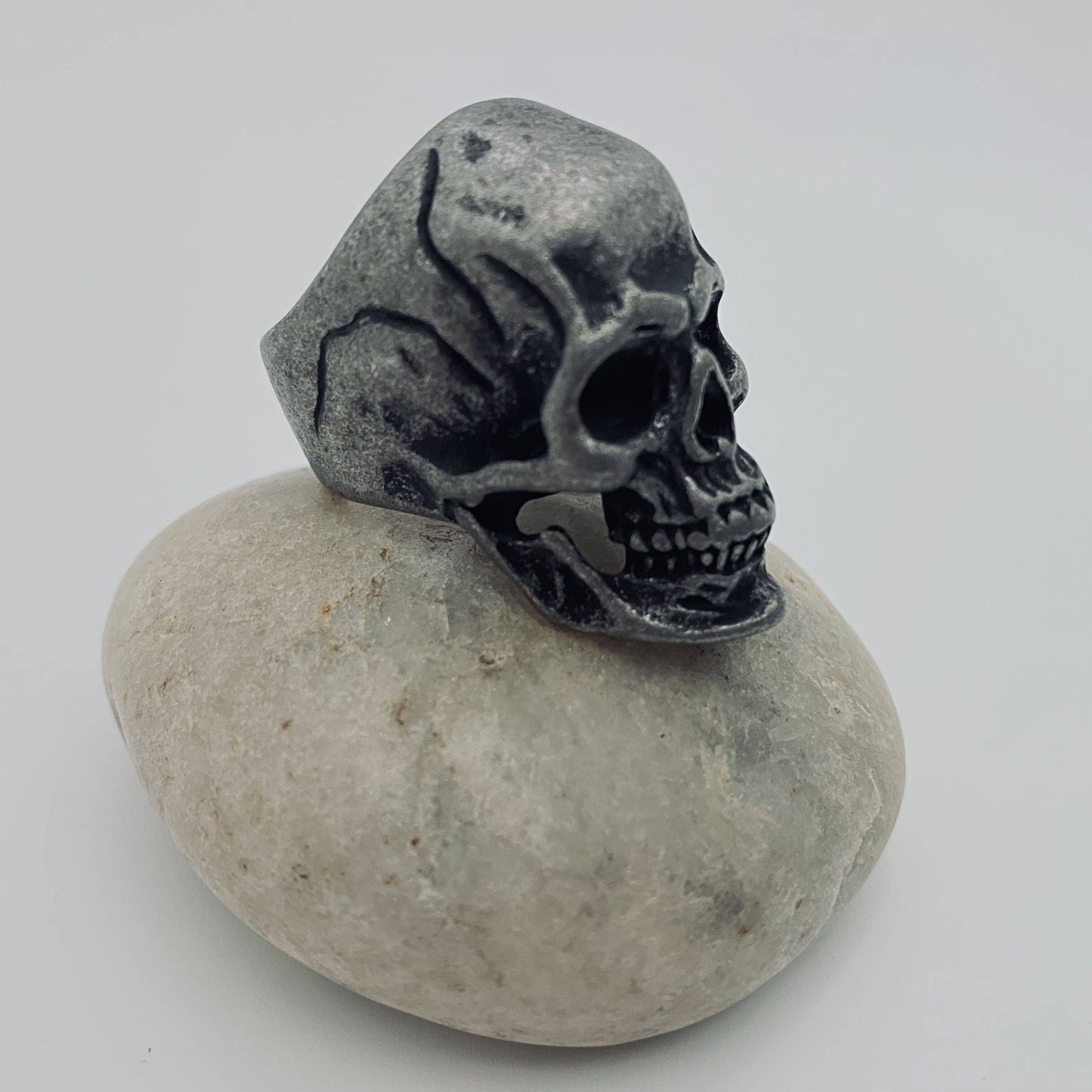 MJ/MR/GT - High Quality Men's Stainless Steel Skull Rings