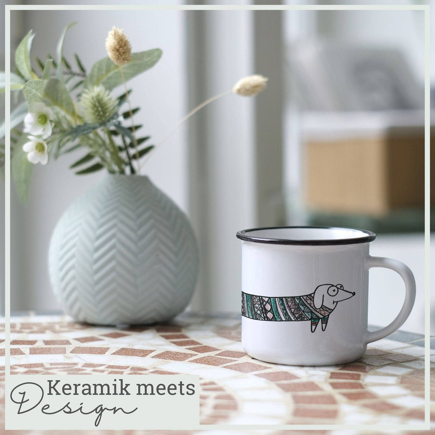 Ceramic mug — Werner