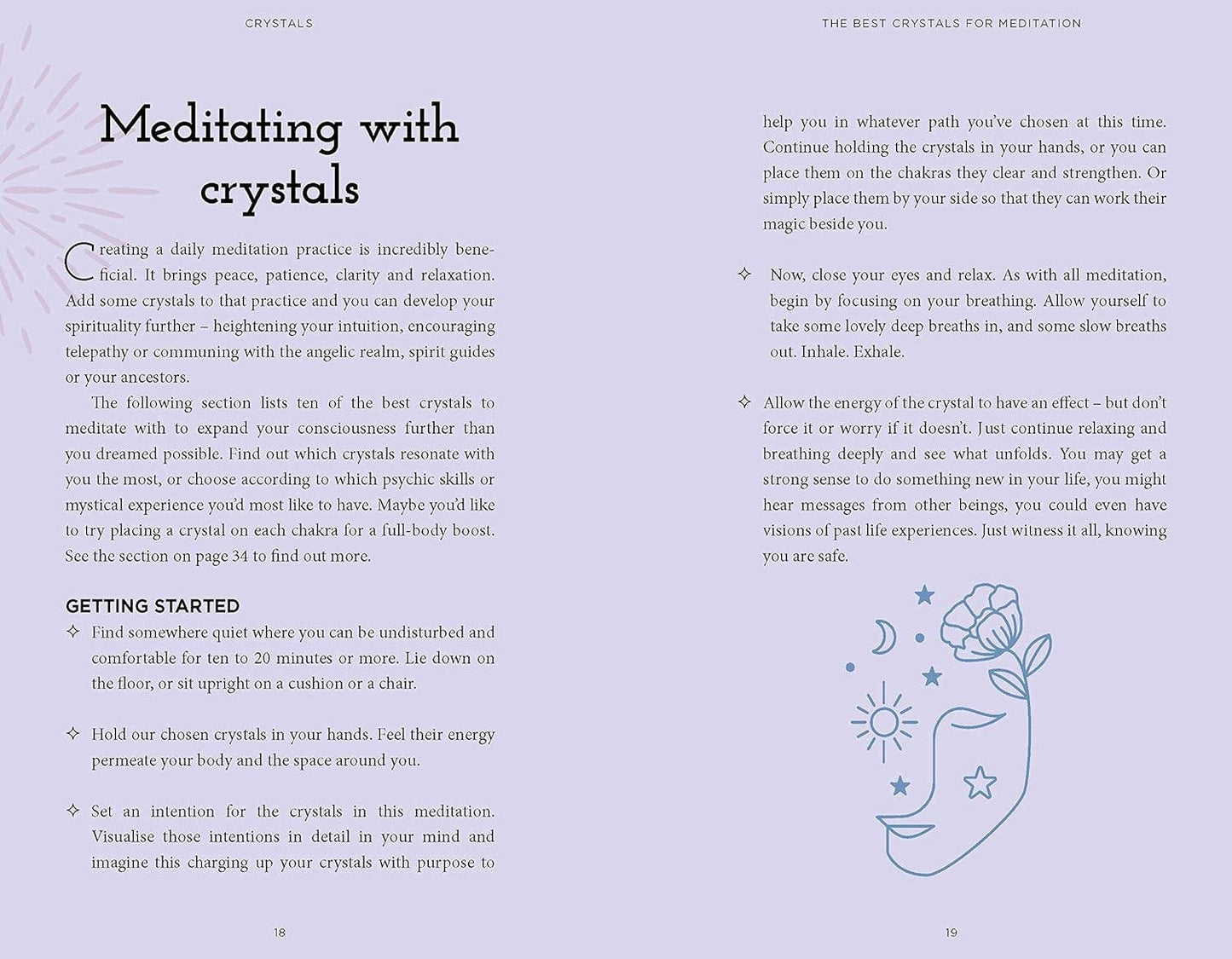 Crystals Book & Card Deck: Includes a 52-Card Deck and ...