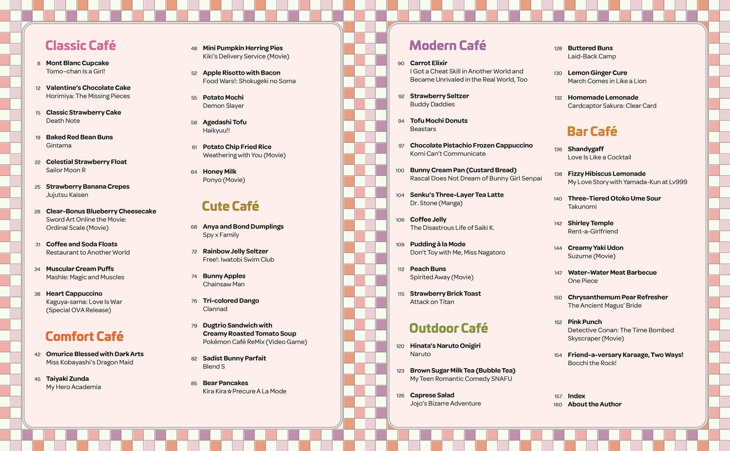 Anime Cafe: 50 Iconic Treats, Snacks, and Drinks from ...