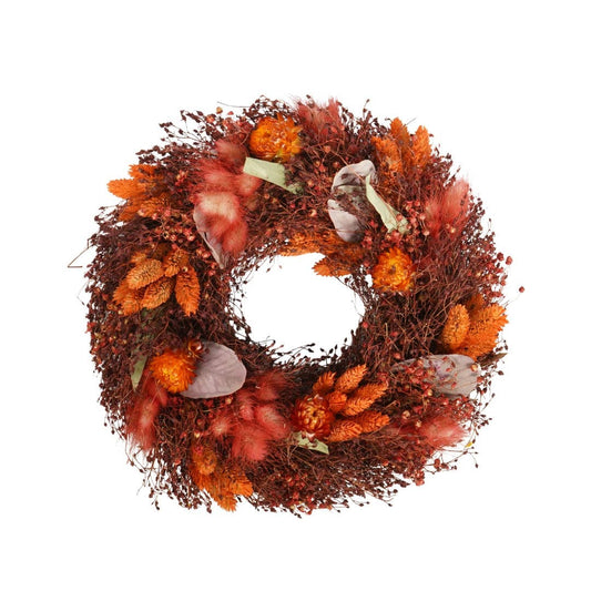 Dried Flowers Wreath Terra: Small