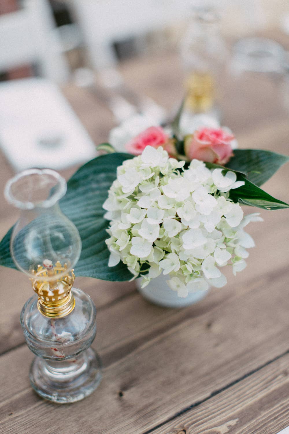 21 cm vintage style oil lamp | Perfect for indoor use