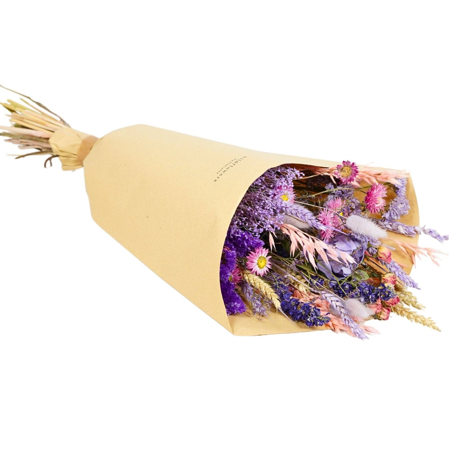 Dried Flowers - Field Bouquet - Purple Glow: Medium