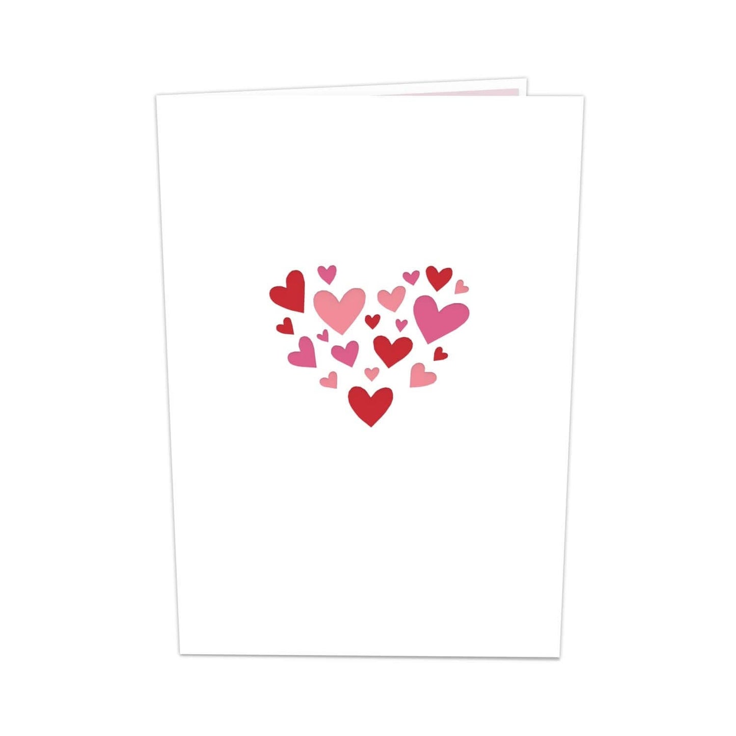 Heart tree with turtledoves pop-up card