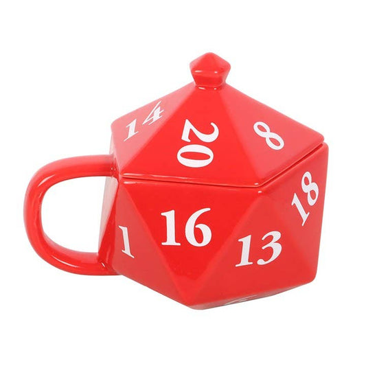 D20-Würfel-förmige Tasse