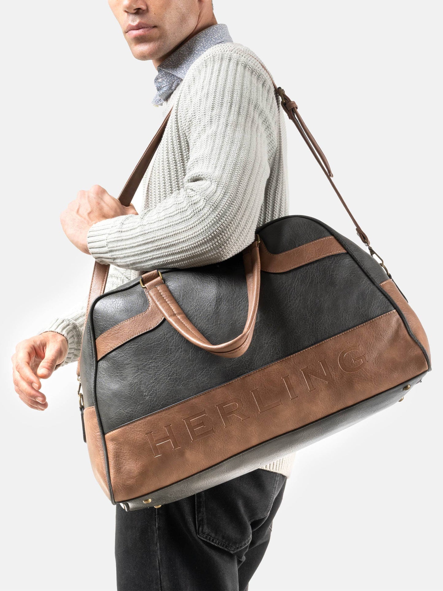 ROWAN - Travel bag: PEWTER GREEN