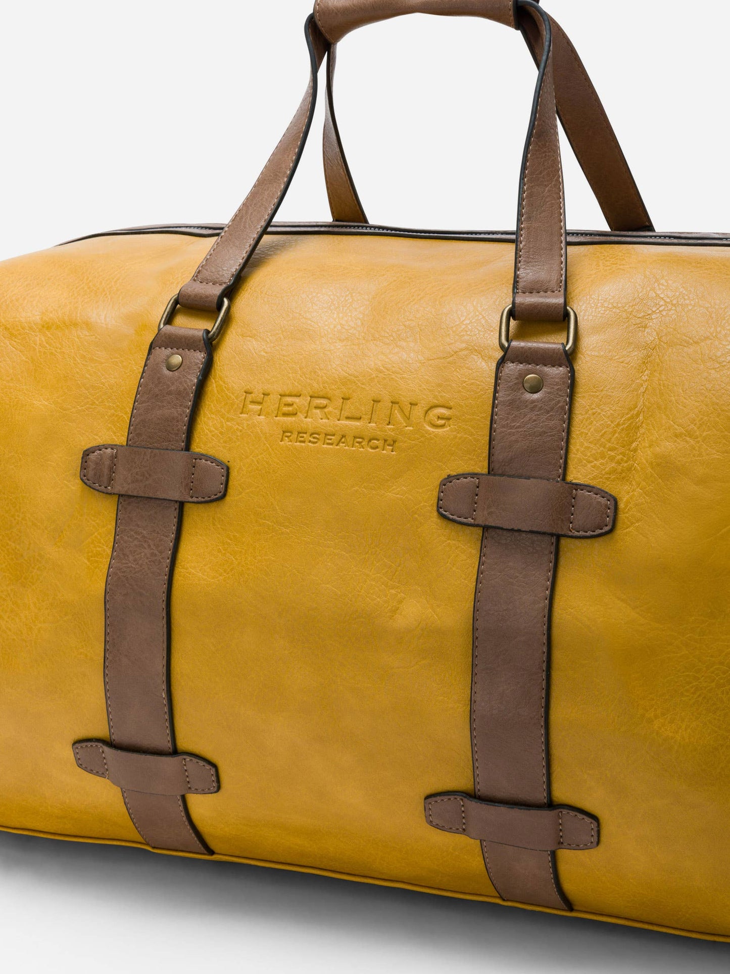 BRECHT - Travel bag: MUSTARD YELLOW