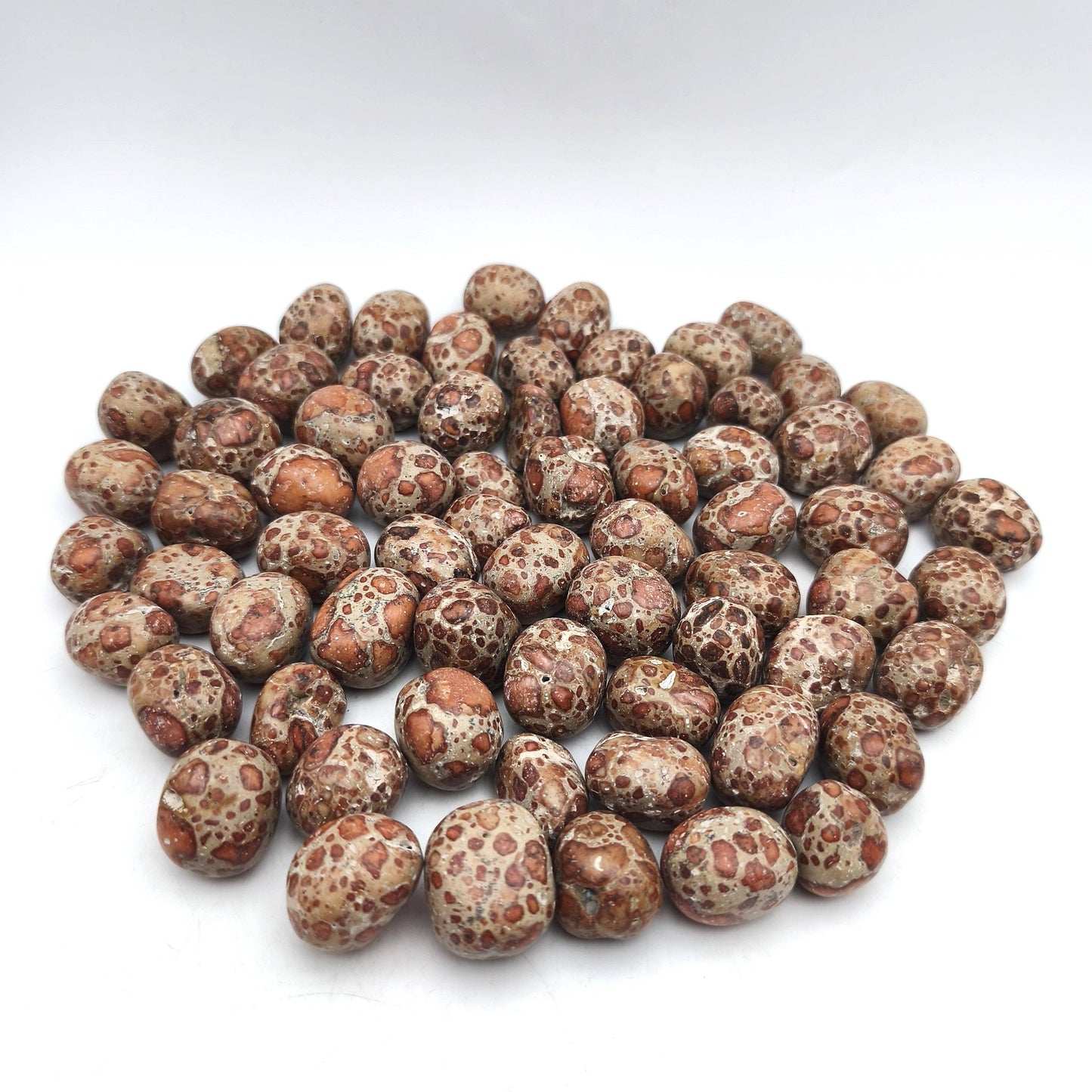 Tumbled Stones - Leopard Jasper (200 g)