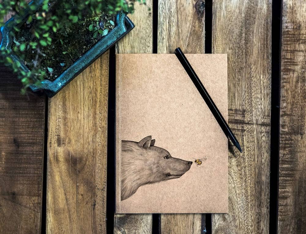 Notebook [Recycled Paper] - The Encounter: DIN A5