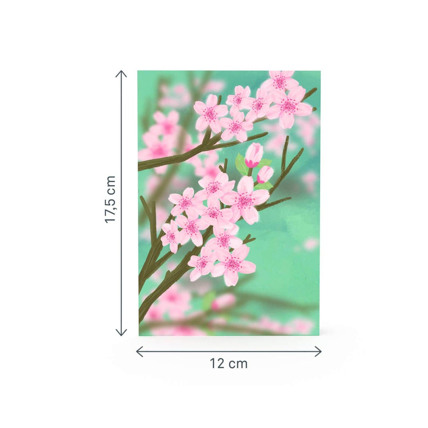 Cherry Blossom Branch Pop-Up Card