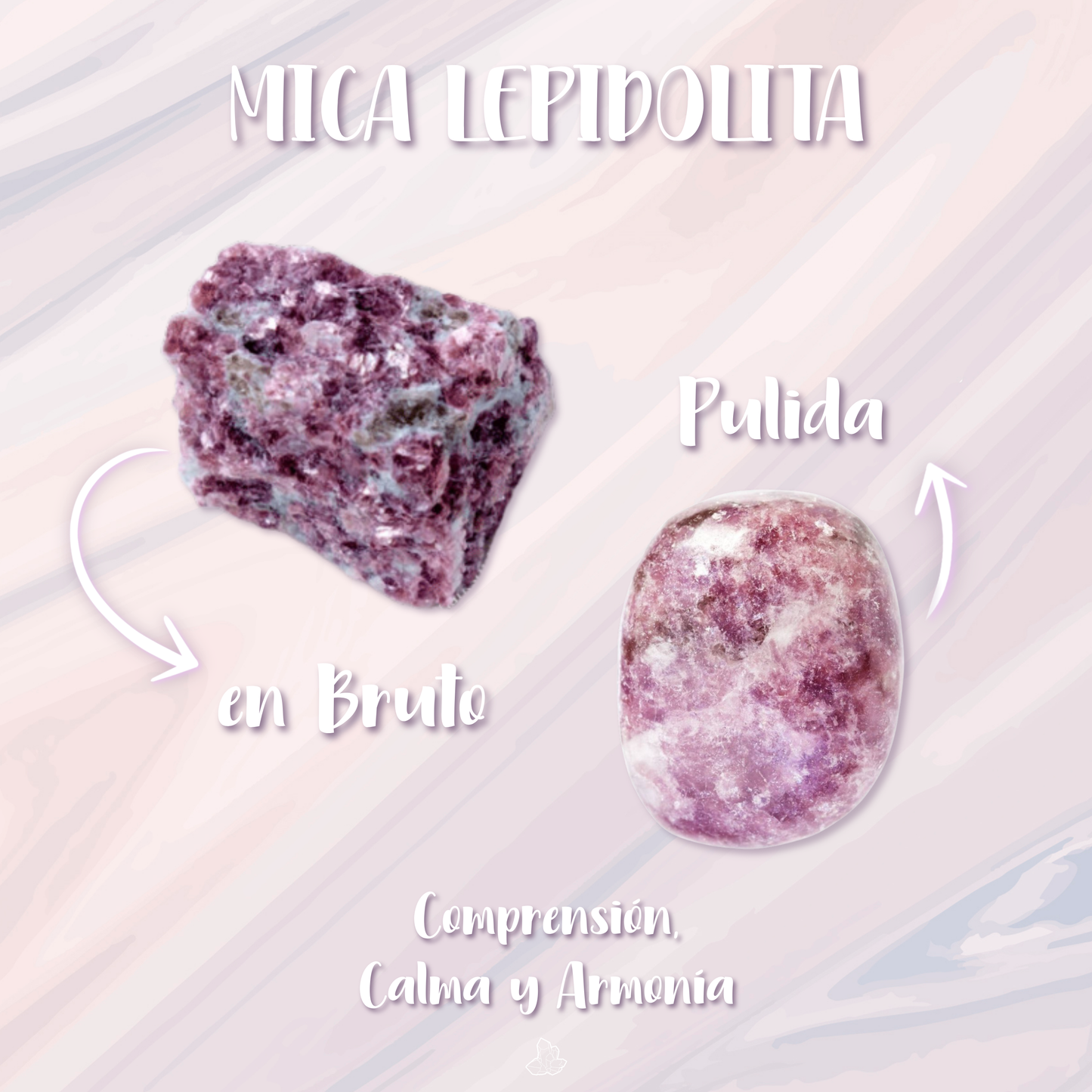 Faceted Lepidolite Mica Pendulum (FAC5)