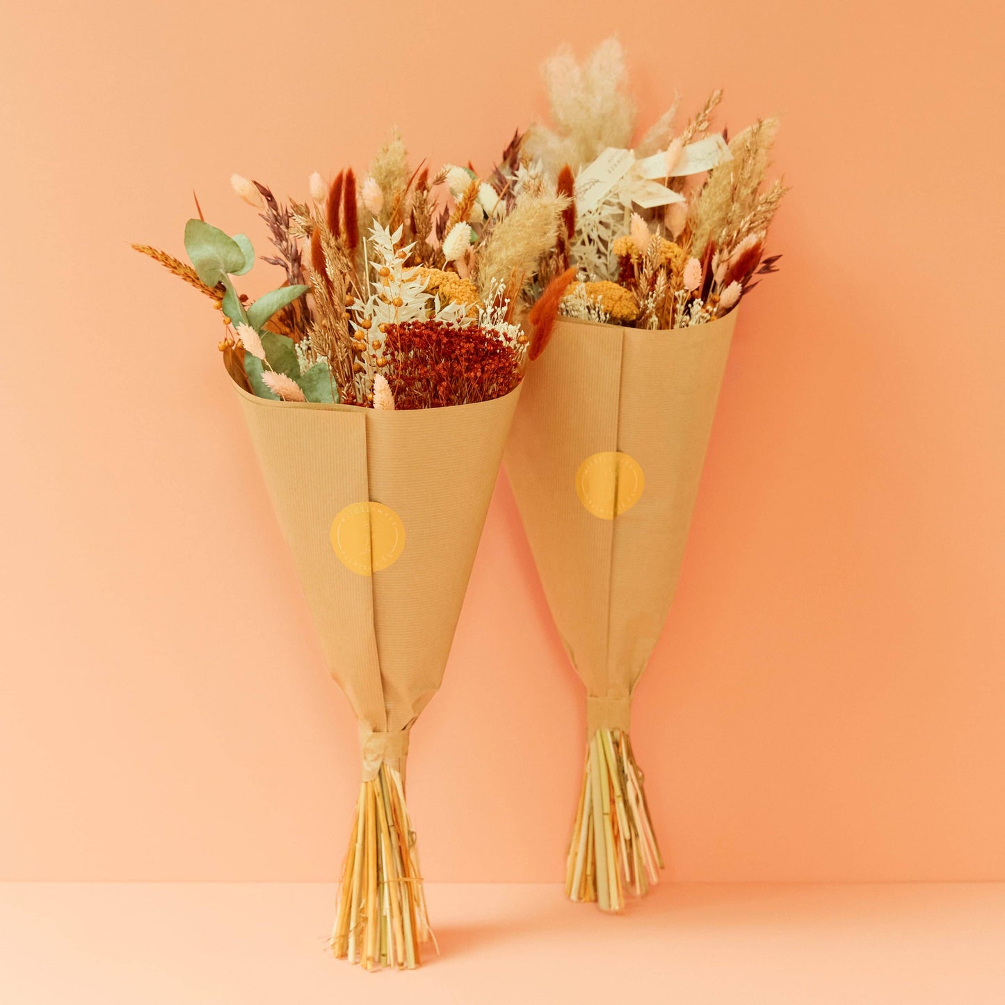 Dried Flowers - Field Bouquet Exclusive Sweet Caramel: Medium