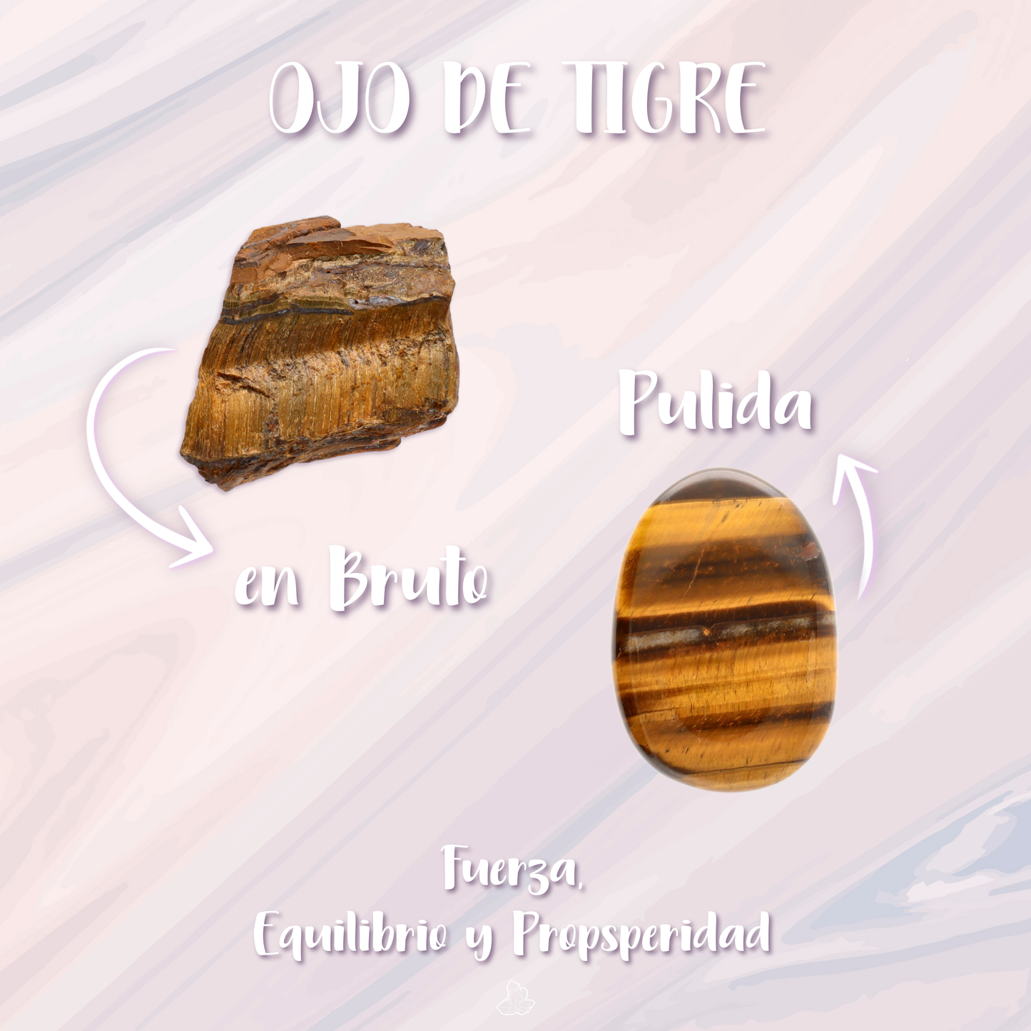 Small Raw Tiger's Eye