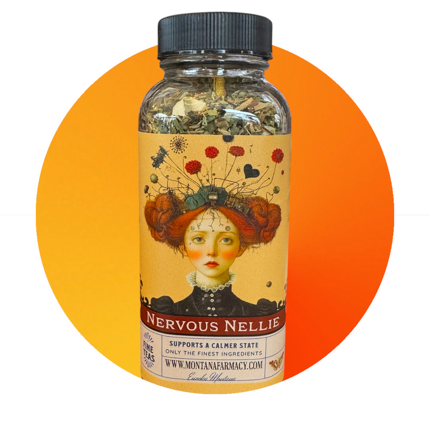 Lil Miss Nervöse Nellie, Beruhige Deine Nerven Sorgenwurm-Tee