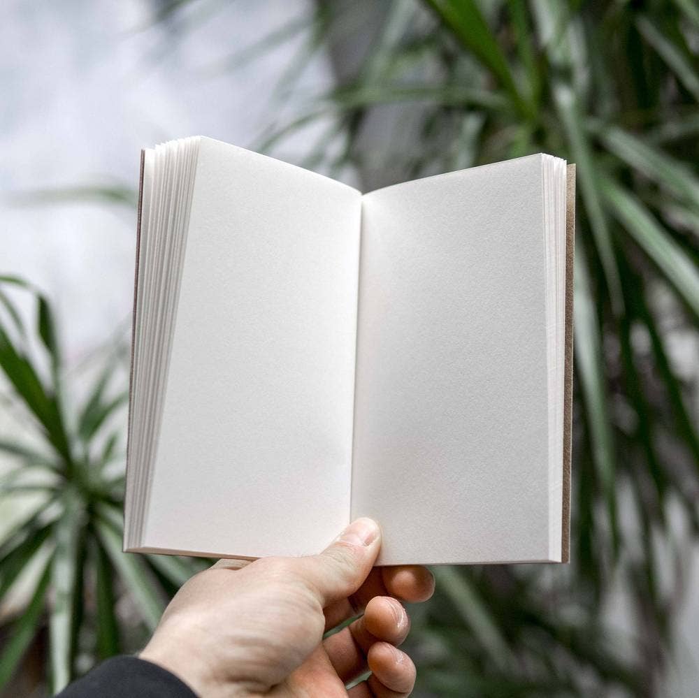 Notebook [recycled paper] - flower meadow: DIN A6