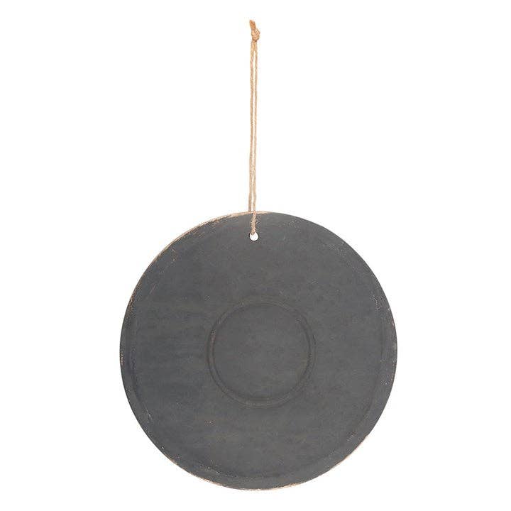 Green Witch Bronze Effect Terracotta Hanging Plaque