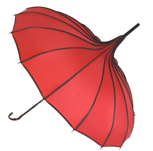 Ribbed Pagoda Red - BCSRPR: Red