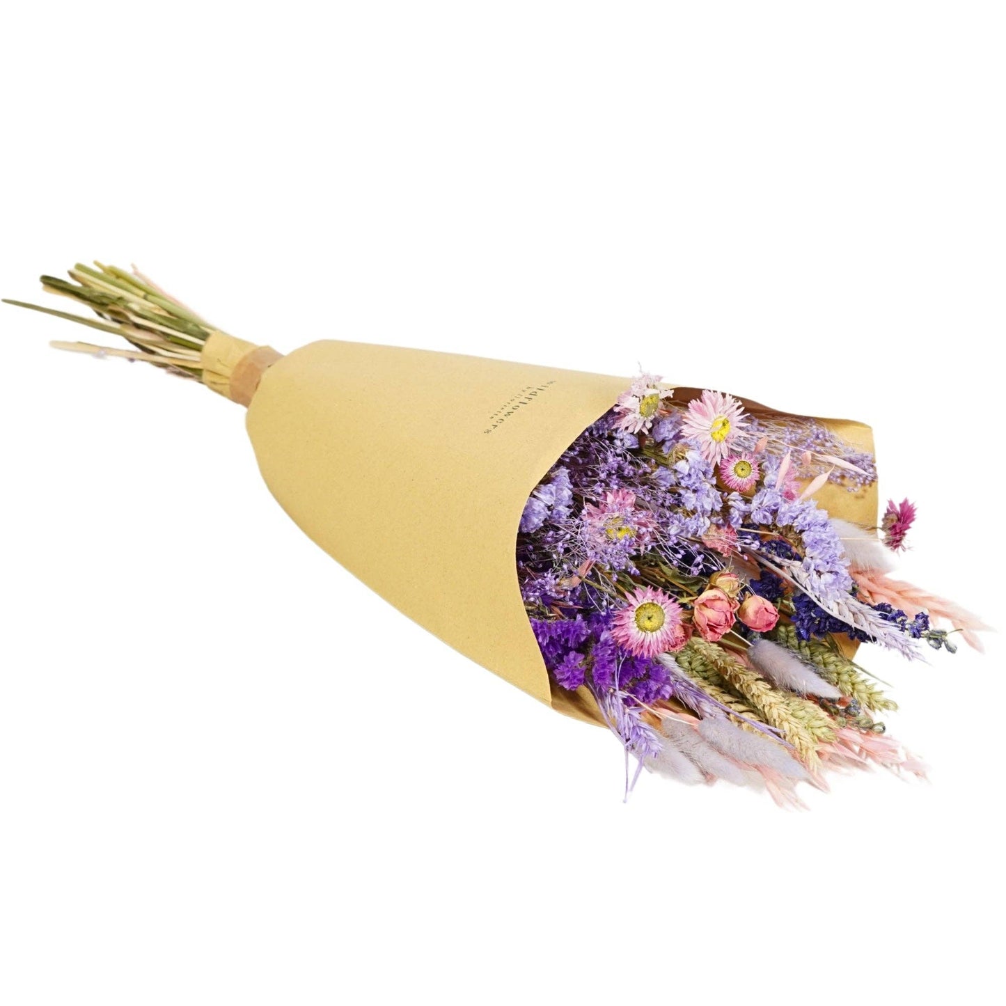 Dried Flowers - Field Bouquet - Purple Glow: Medium