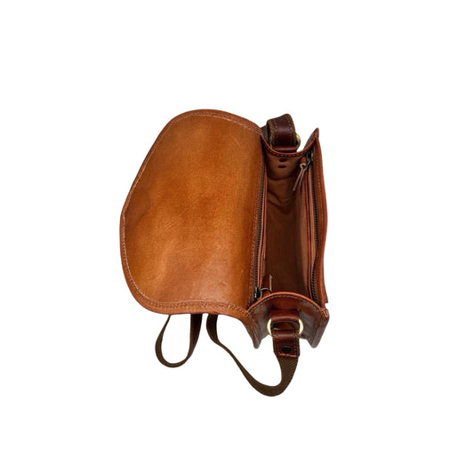 LEATHER SHOULDER BAG LAITITIA
