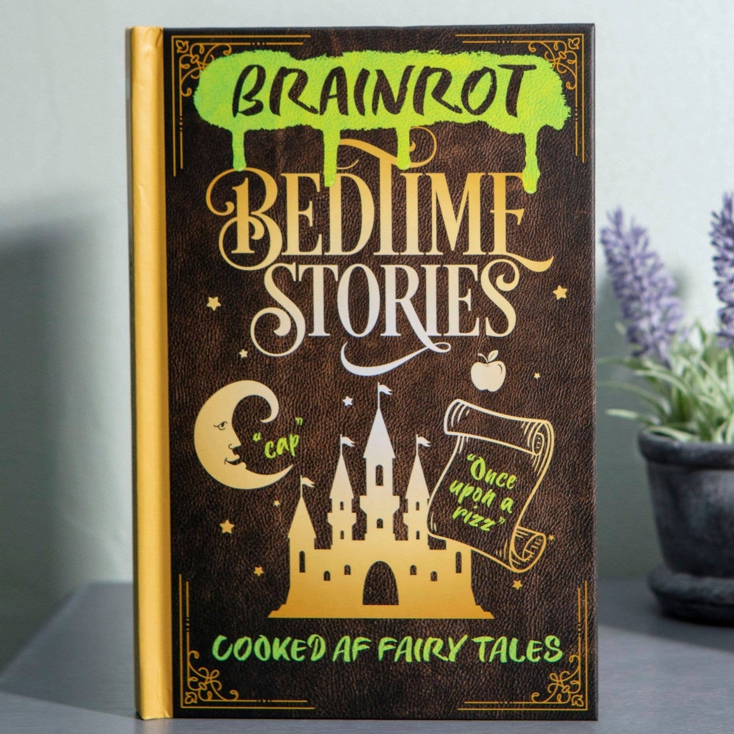 Brainrot Bedtime Stories Funny Gift Book